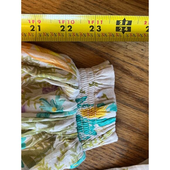 NWT SPELL & The Gypsy Floral Long Sleeve Lei Lei Mini Play Dress  Women's Sz XXS - Picture 14 of 14